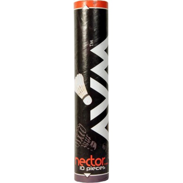 AVM Nectar Pack Feather Shuttle  - White (Pack of 10)